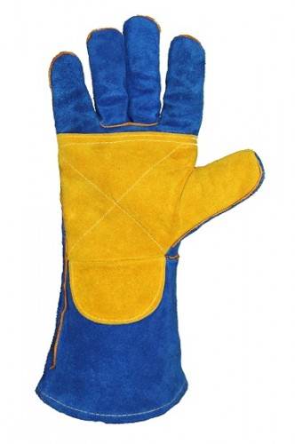 Hrubé zváračské rukavice so zosilnenou dlaňou VM W1-20